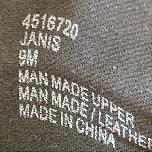 Crown Vintage Size 9m Black Mule Janis Clog Buckle Strap Slip-On Block H… - Picture 9 of 9